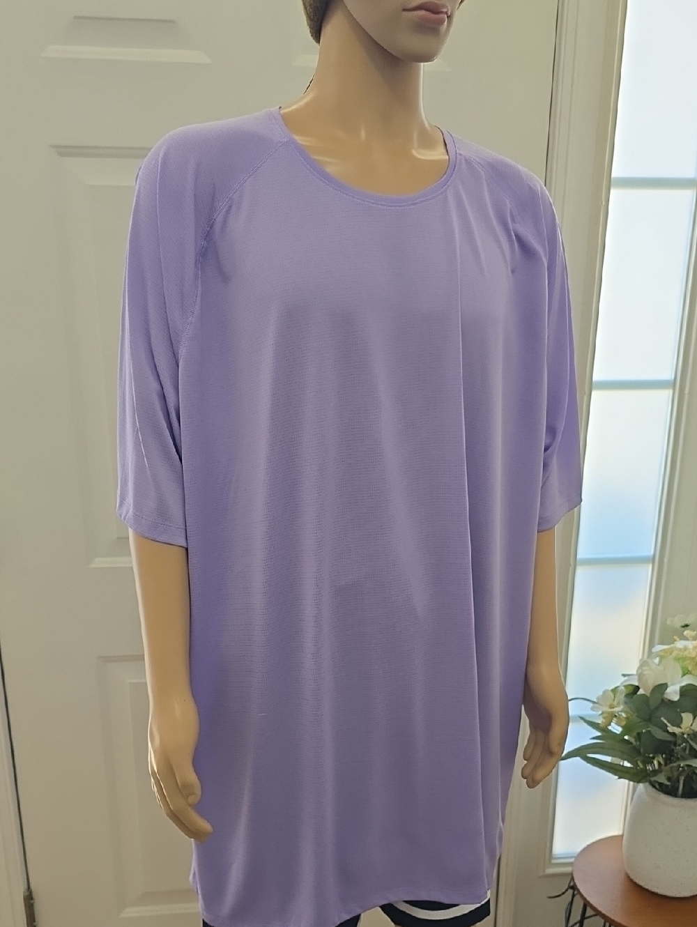 XERSION BRAND MEN'S BIG AND TALL PURPLE ATHLETIC TEE-SHIRT SIZE 3XLT